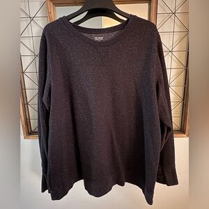 Womens Plus Speckled Sweatshirt